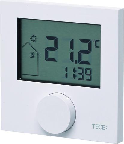 Actual product image TECE TECEfloor room thermostat RT-D, LC display