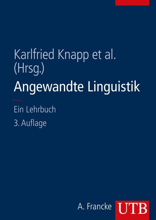 Produktbild Angewandte Linguistik (Deutsch, Karlfried Knapp, 2011)