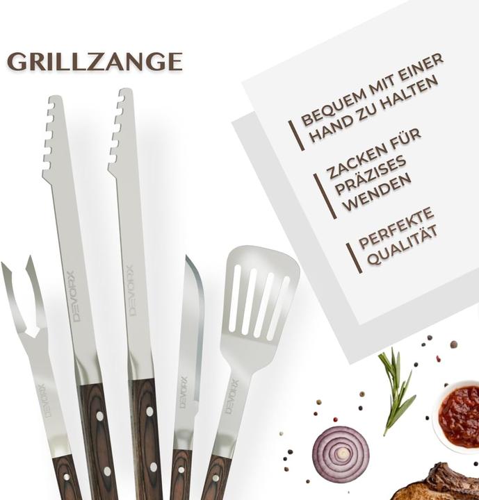 Produktbild Devorx Grillbesteck-Set