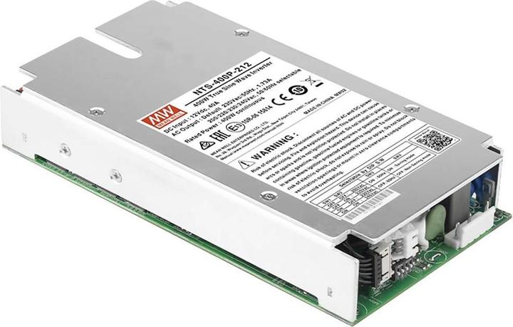 Immagine prodotto MeanWell NTS-400P-224 - Inverter sinusoidale 400 W 24 V contatto di protezione