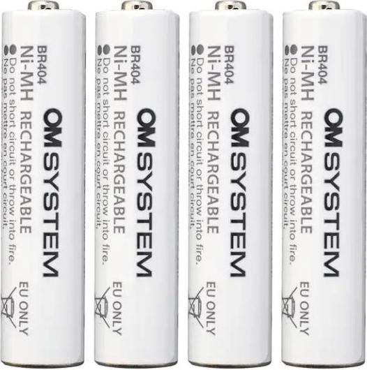 Olympus OM System BR-404 Ni-MH 2 Rech. Piles