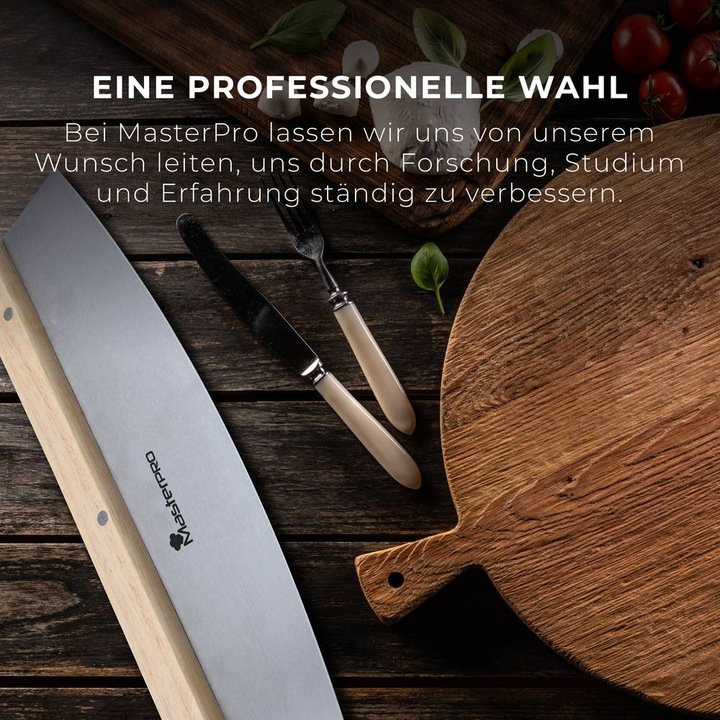 Actual product image MasterPRO Pizza cutter Length: 350 mm Width: 103 mm