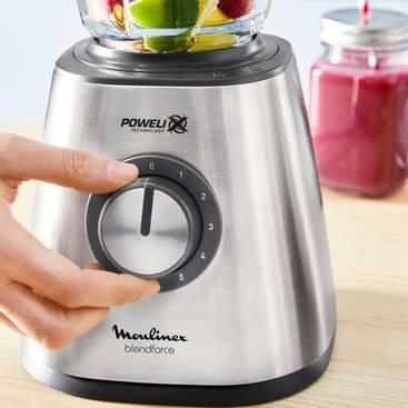 Actual product image Moulinex Blendforce 2 LM439D10 - Blender - Zilver (500 W)