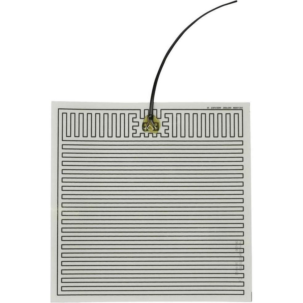 Thermo Tech Polyester Heizfolie 230 V 30 W (L x B) 290 mm x 290 mm (Heizfolie), Elektronikzubehör + Gehäuse