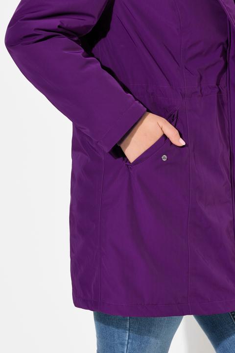 Immagine prodotto Ulla Popken Parka Performance HYPRAR con collo alto, cappuccio e materiale riciclato (42, 44)