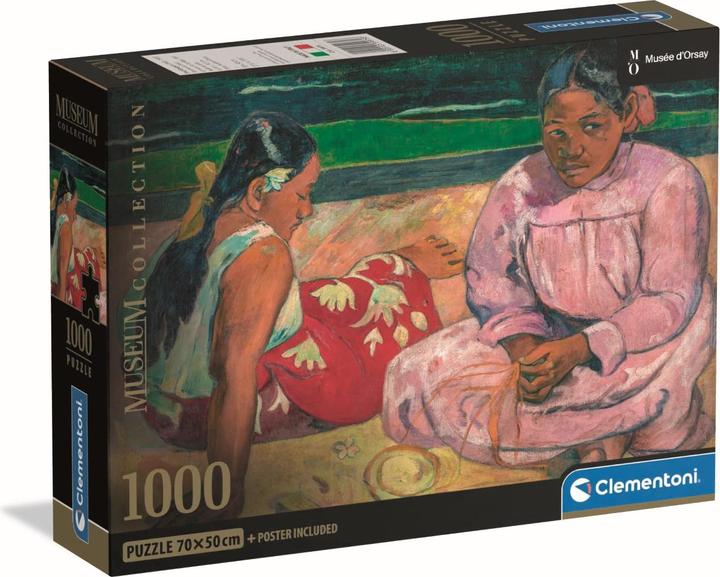 Actual product image Clementoni Puzzle 1000 Museum Gauguin, Femmes De Tahiti