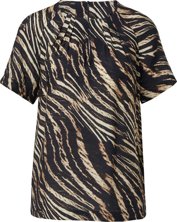 Immagine prodotto Comma Bluse Abstrakt gemusterte Bluse mit Faltendetails (40)