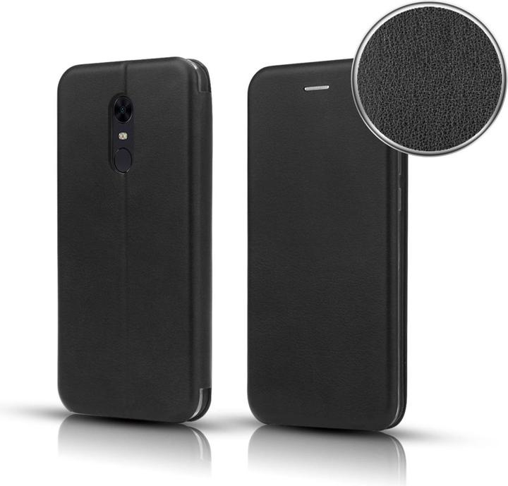 Actual product image König Design Mobile Phone Case for Samsung Galaxy A30 Protective Wallet Cover 360 Case Black New (Samsung Galaxy A30)