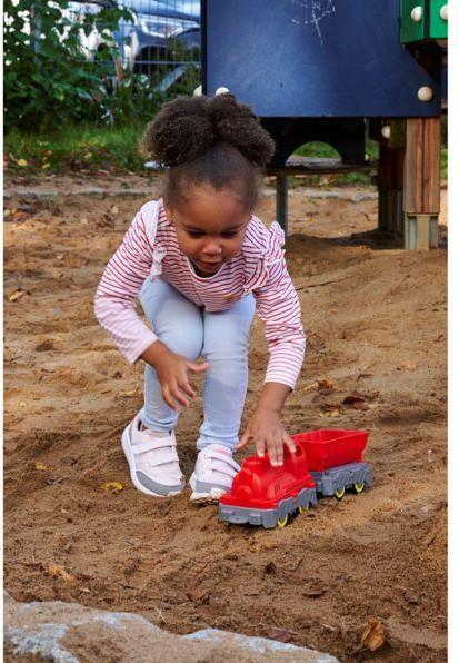 Actual product image BIG Power Worker Mini train with wagon