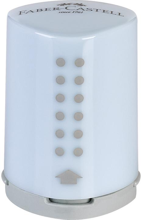Actual product image Faber-Castell Can sharpener single grip 2001 sky blue