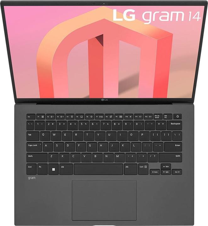 Produktbild LG gram (2022) 14Z90Q-G.AA79G 35,60cm (14")FHD IPS i7-1260P 16GB RAM 1TB SSD W11H (14", 1000 GB, 16 GB, Intel Core i7-1260P)