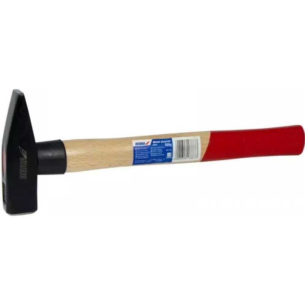 Dedra, Hammer, Schlosserhammer, Holzstiel 1kg (13M405) (1000 g)