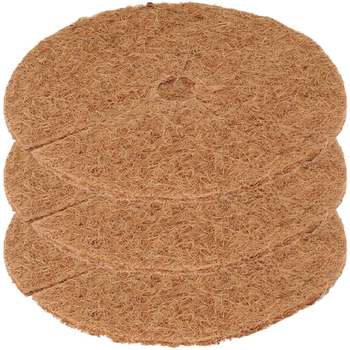 Actual product image ProGarden Frostschutz-Kokosmatten für Topfpflanzen, rund, Ø 25 cm, 3er-Set