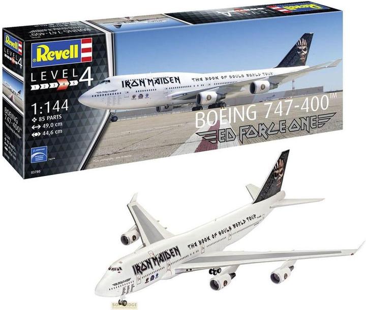 Actual product image Revell Boeing 747-400 Ed Force One