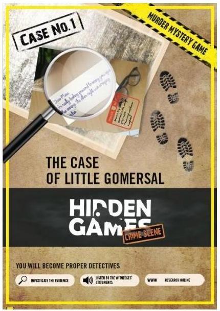 Hidden Games Crime Scene: Case 1 - Der Little Gomersal-Fall (Englisch)