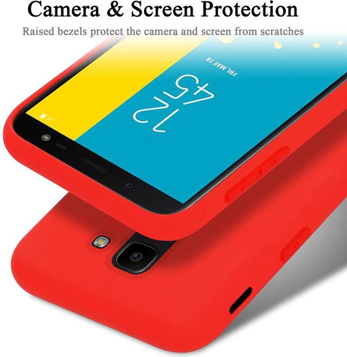 Produktbild Cadorabo TPU Liquid Silicone Case Cover (Samsung Galaxy J6 (2018))
