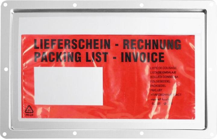 Image du produit Adam Hall 88300 - Bac d'encastrement pour porte-documents, acier galvanisé