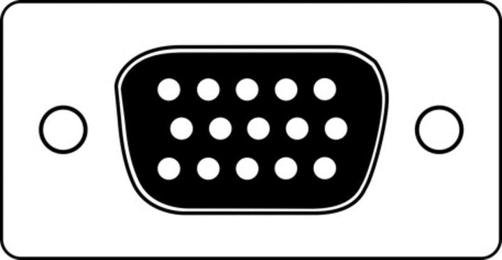 Produktbild Digitus DisplayPort Adapterkabel, mini DP - HD15 St/Bu DP, CE, we (Mini DP, 15 cm)