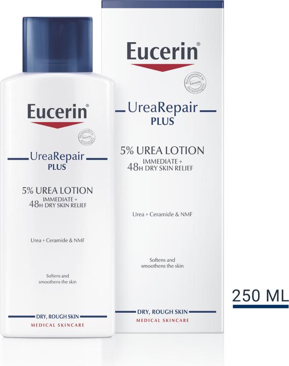 Actual product image Eucerin UreaRepair PLUS Lotion 5% Urea (Body lotion, 320 ml)