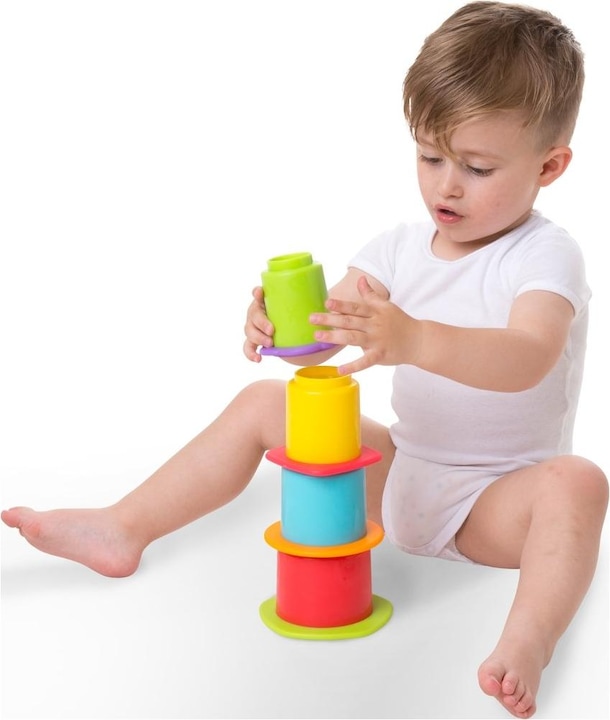 Produktbild Playgro Stapelbecher mit weichem Rand