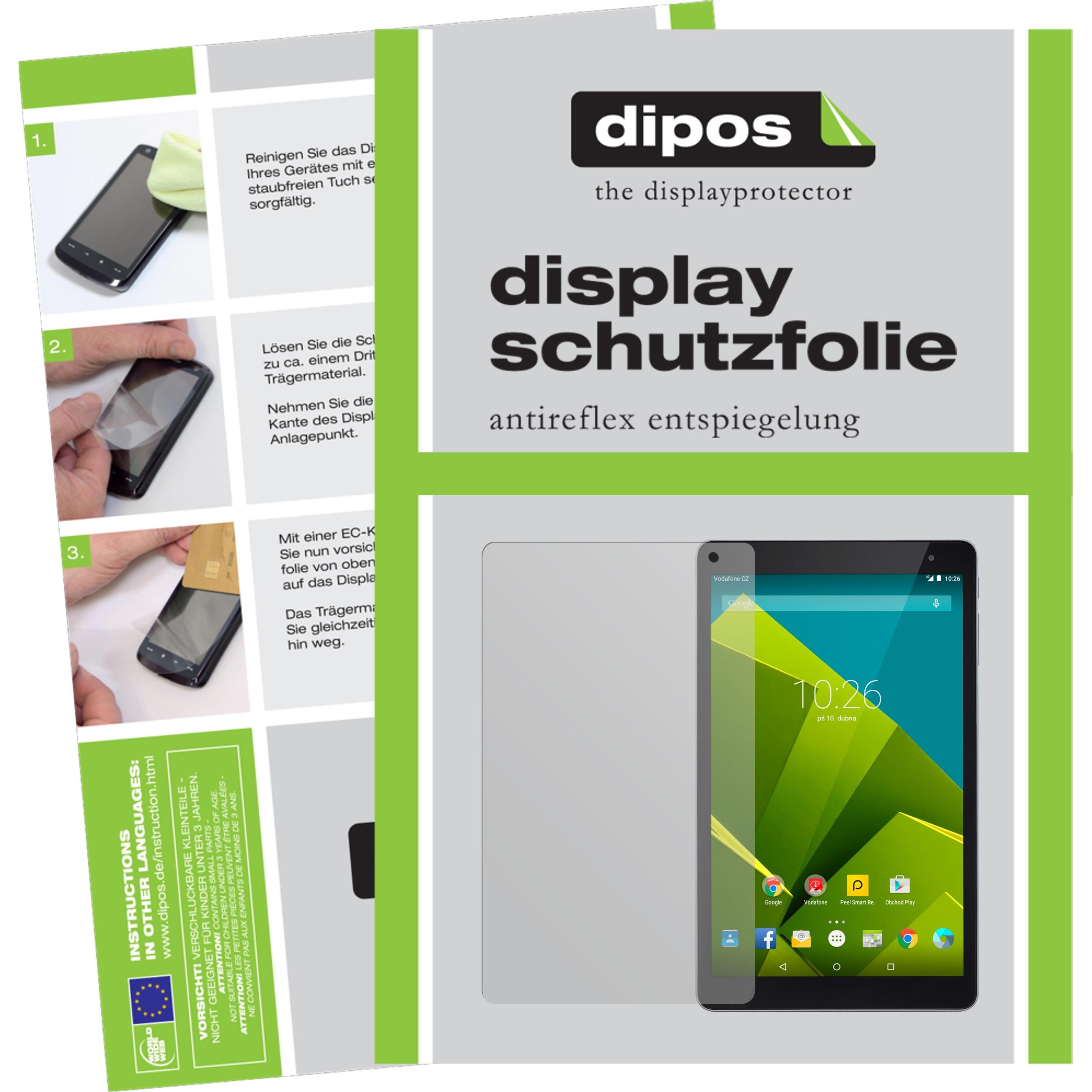 Dipos Displayschutzfolie Antireflex (2 Stück, Tab Prime 6), Tablet Schutzfolie