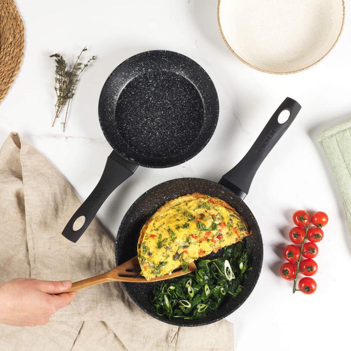 Actual product image Salter BW05745SS2EU7 Megastone 20cm Fry Pan (20 cm, Frying pan, Aluminium)