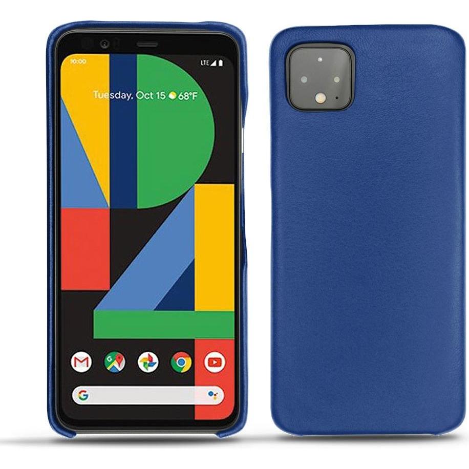 Noreve Lederschutzhülle (Google Pixel 4 XL), Smartphone Hülle, Blau