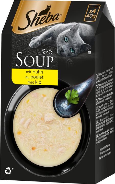 Image du produit Sheba SOUP Multipack Sachet-portion de poulet (Adulte, 40 pcs, 1600 g)
