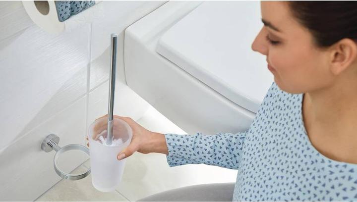 Produktbild tesa SMOOZ WC-Bürstengarnitur inkl. Klebelösung ohne Bohren