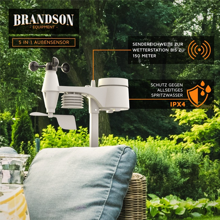 Actual product image Brandson Weather station