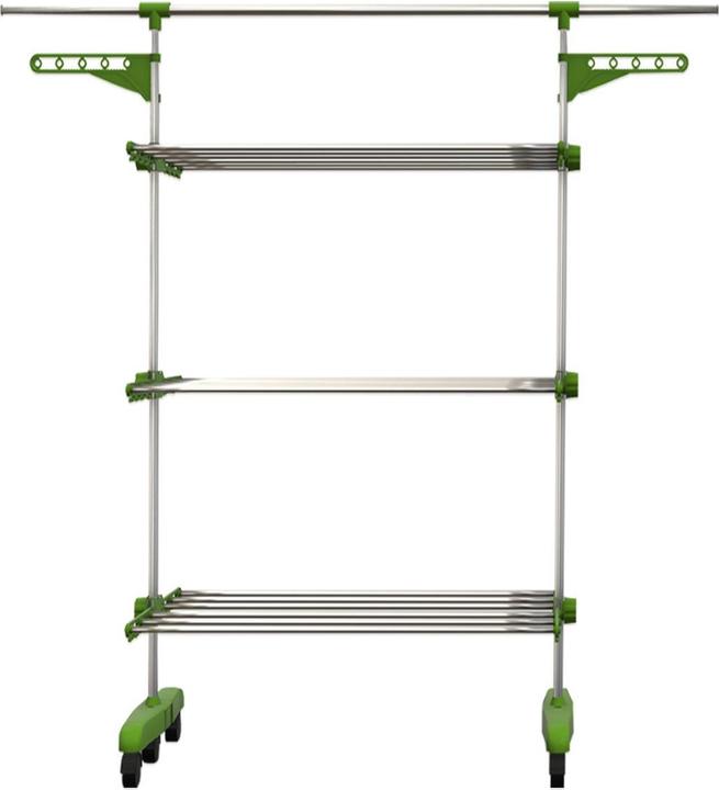 Produktbild JTI Funktioneller Kleiderständer zum Trocknen, grün