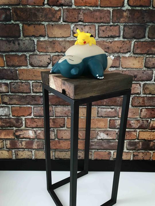 Actual product image Teknofun LED lamp Snorlax + Pikachu 18 cm (touch,lying).