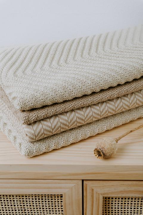 Image du produit Baby's only Couverture de bébé Grace, lin chaud (135 x 100 cm)