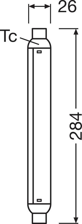 Actual product image Osram LED Line (S15, 750 lm, 10x)