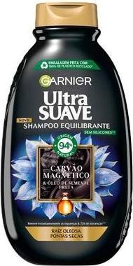 Immagine prodotto Garnier Ultra Soft Charcoal Shampoo 400ml (400 ml, Shampoo liquido)