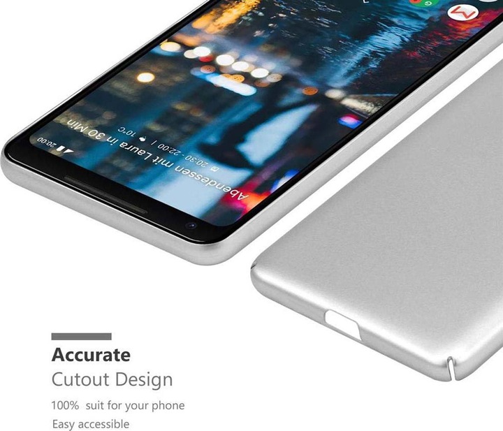 Produktbild Cadorabo Hard Cover Matt Metall Cover (Google Pixel 2 XL)