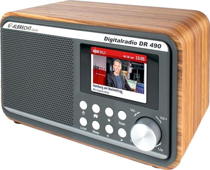 Produktbild Albrecht DR 490 (Internetradio, DAB+, KW, WLAN)