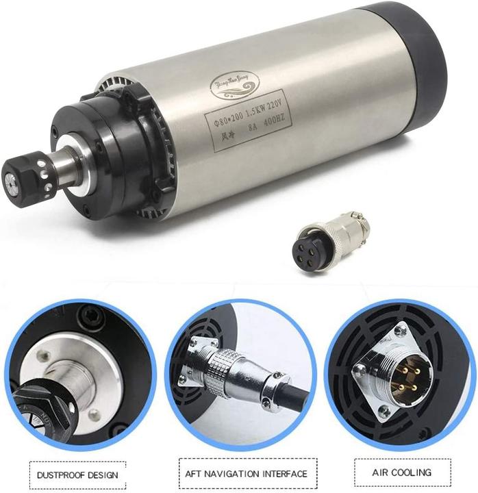 Actual product image Rattmmotor Spindle motor