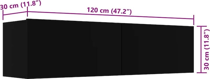 Immagine prodotto VidaXL Jericho (120 x 30 x 30 cm)