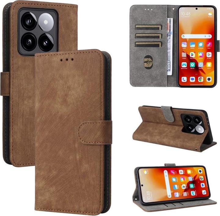 Immagine prodotto Cover-Discount Xiaomi 14T - Ledertasche mit RFID Blocker (Xiaomi 14T)