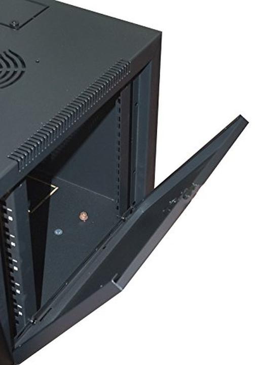 Actual product image ARMADIO A MURO 19" 6 UNITÀ, 350*540*450MM NERO (6 RU, 19 inch rack)