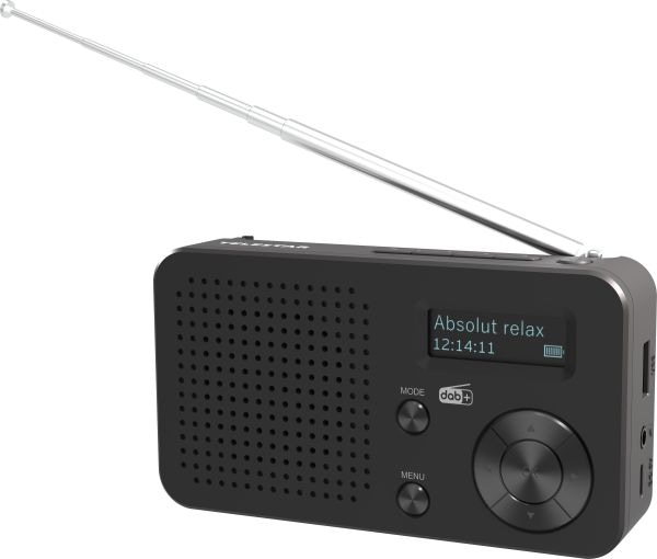 Produktbild Telestar TOP 100 sw portables Radio DAB+/UKW,Bluetooth,USB,Akku