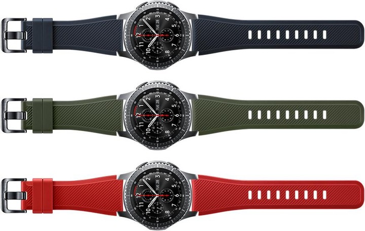 Produktbild Samsung Active Silicone Band (22 mm, Silikon, Gear S3 Classic, Gear S3 Frontier)
