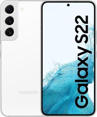 Actual product image Samsung Galaxy S22 EU (256 GB, Phantom White, 6.10", Dual SIM, 5G)