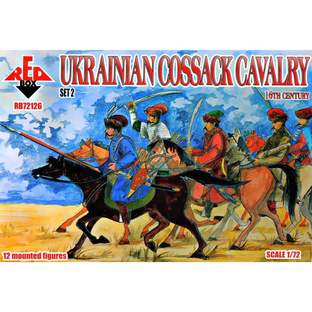Red Box Ukrainian Cossack cavalry,16th century, set 2