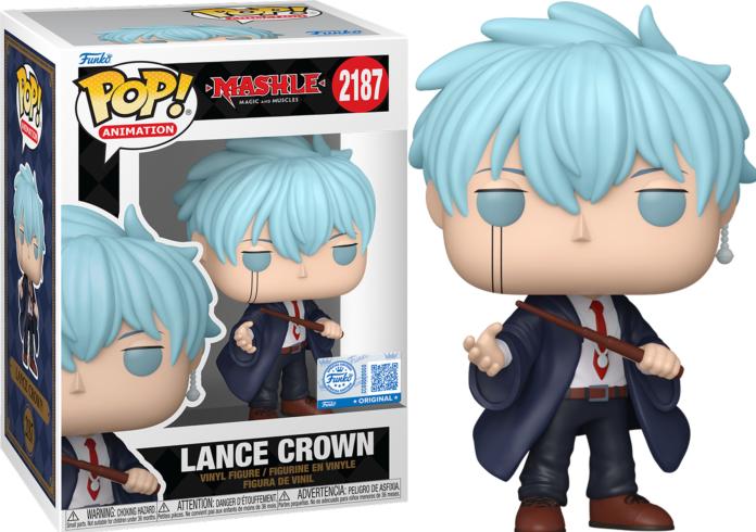 Actual product image Funko POP! Mashle: Magic and Muscles Lance Crown Exclusive