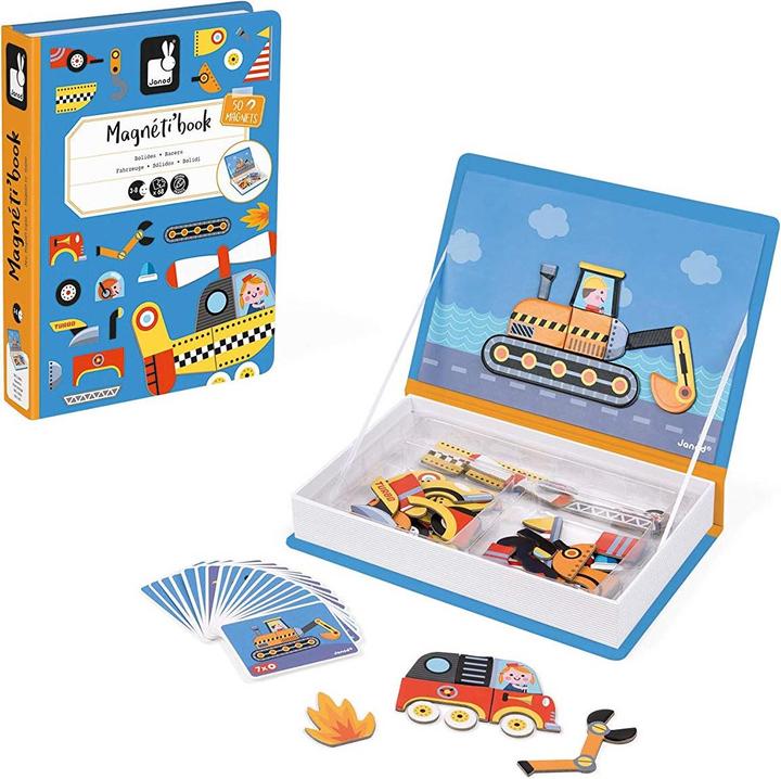 Immagine prodotto Janod Libro dei magneti (Tedesco, 2 - 8 anni)