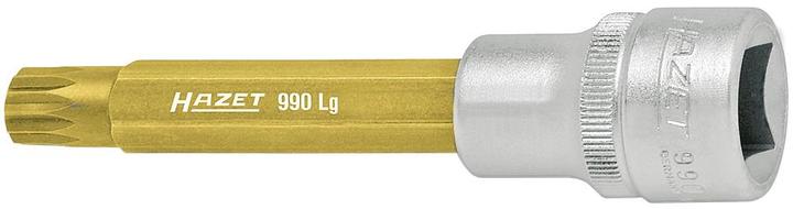 Produktbild HAZET Schraubendreher-Steckschlüsseleinsatz 990LG-12 ∙ Vierkant12,5 mm (1/2 Zoll) ∙ Innen Vielzahn …