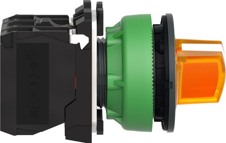 Actual product image Schneider Electric Schneider light selector switchXB5FK125B5kompl Flush plastic or 30mm 24V 1Ö