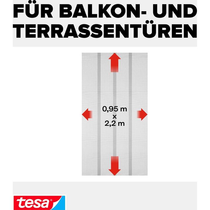 Produktbild tesa Insektenschutz Standard Lamellentür (95 x 220 cm)